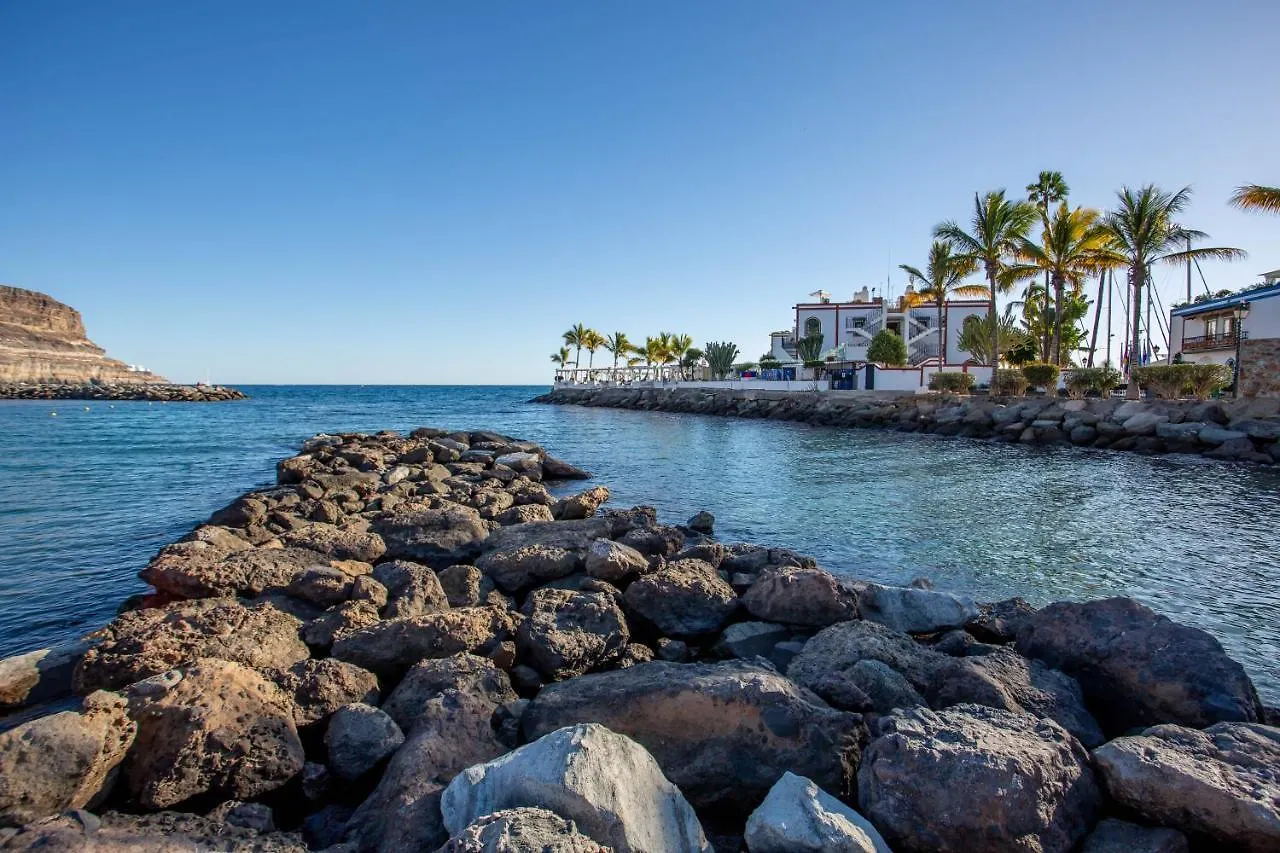 Ribera Del Puerto - Luxe Apartement With Great Terrace And Sea View Puerto De Mogan Apartment
