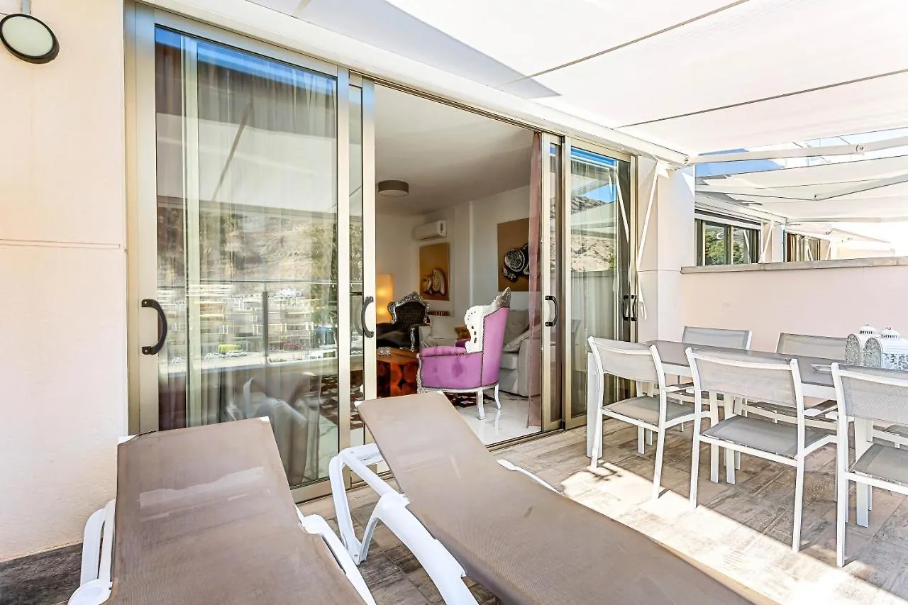 Ribera Del Puerto - Luxe Apartement With Great Terrace And Sea View Puerto De Mogan