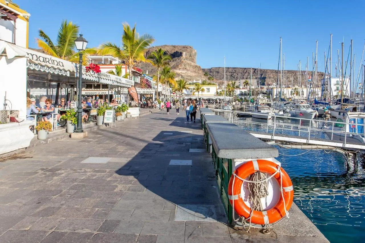 Ribera Del Puerto - Luxe Apartement With Great Terrace And Sea View Puerto De Mogan Apartment